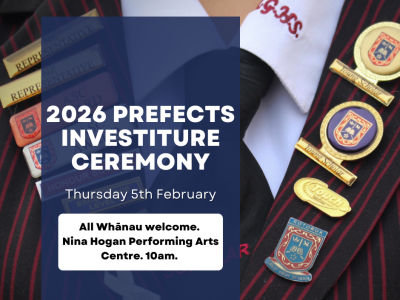 2026 Prefects Investiture Ceremony